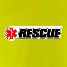 Záchranář rescue kříž červený