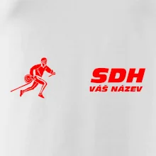 Hasičský sport SDH + váš název ČERVENÁ