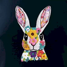 Zajíček jako vyšitý