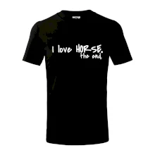 I love horse the end.