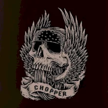 Chopper kolo křídla