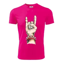 Rocková ruka s náramkem