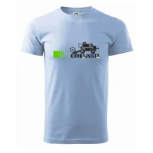 Kombajnista zelená a žlutá