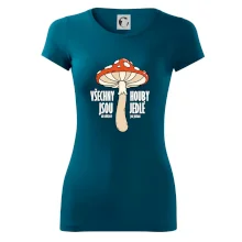 Všechny houby jsou jedlé