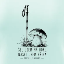 Šel jsem na horu našel jsem hřiba česká klasika