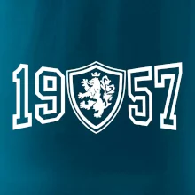 Narozeninový motiv - znak - 1957