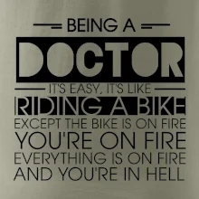 Being a doctor - bike