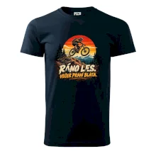 Ráno les večer praní bláta na kole