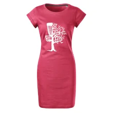 Disc golf pozor strom