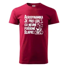 Aerodynamika je pro lidi, co neumí pořádně šlapat