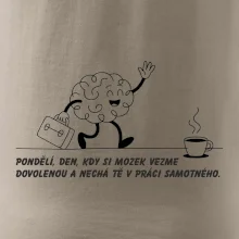 Pondělí, den, kdy si mozek vezme dovolenou