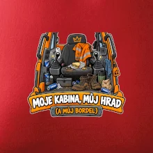 Kabina bagristy můj hrad a můj bordel