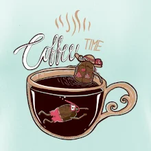 Coffee time bath (Pecka design)