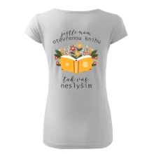 Jestli mám otevřenou knihu, tak vás neslyším