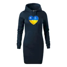 Ukrajina srdce vlajka