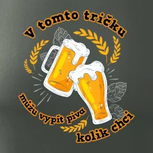 V tomto tričku můžu vypít piva kolik chci