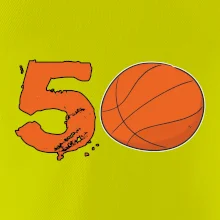 Basketball kulaté narozeniny 50