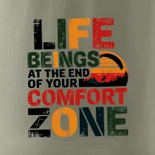 Life beings at the end of your comfort zone