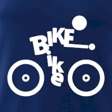Bike nápis postava