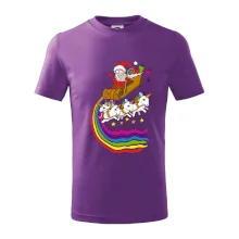 Santa a jednorožci (Pecka design)