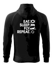 Eat sleep fly repeat