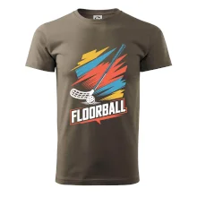 Floorball - barvy a hokejka