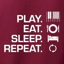 Play eat sleep piano