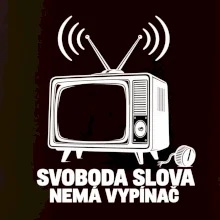 Svoboda slova nemá vypínač retro televize