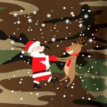 Tancující Santa a sob