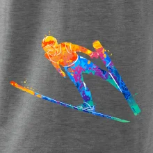 Skokan na lyžích splash