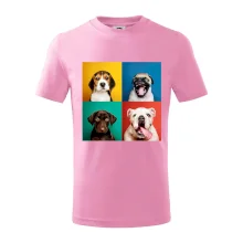 Psi štěňata koláž