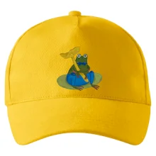 Žába s houbou  (studio-arte.cz)