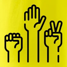 Kamen nůžky papír ikony