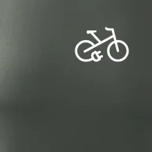 Obrázek kola na prsu ebike