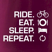 Ride Eat Sleep Repeat kolo Ride Eat Sleep Repeat kolo