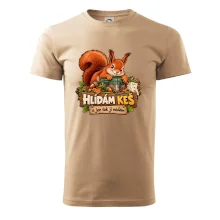 Hlídám keš veverka s pokladem