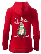 Já dřu, aby moje kočka mohla relaxovat