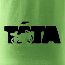 Táta nápis - motorka supersport