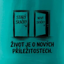 Dveře  - starý sračky - nový sračky