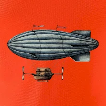 Vzducholoď barevná