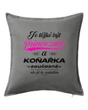 Je těžké být princezna - koňařka