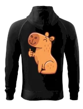 Kapybara s palcem nahoru