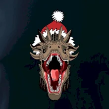 Vánoční drak (Pecka design)