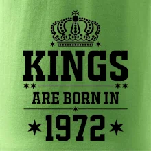 Kings are born in 1972