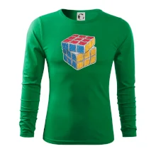 Rubikova kostka kreslená