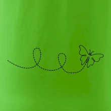 Dráha letu motýla - smyčka