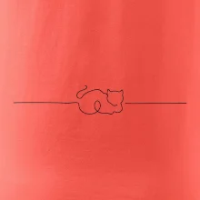 Kočka linka kreslená