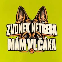 Zvonek netřeba mám vlčáka