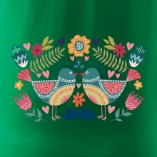 Folklor - dva barevní ptáčci Folklor - dva barevní ptáčci
