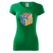 Rubikova kostka kreslená